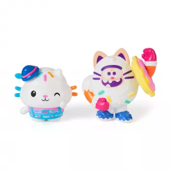 Gabbys Poppenhuis: De Film, Cakey Cat & Cookie Bobby, speelfiguren met 2 accessoires, kinderspeelgoed voor meisjes & jongens vanaf 3 jaar