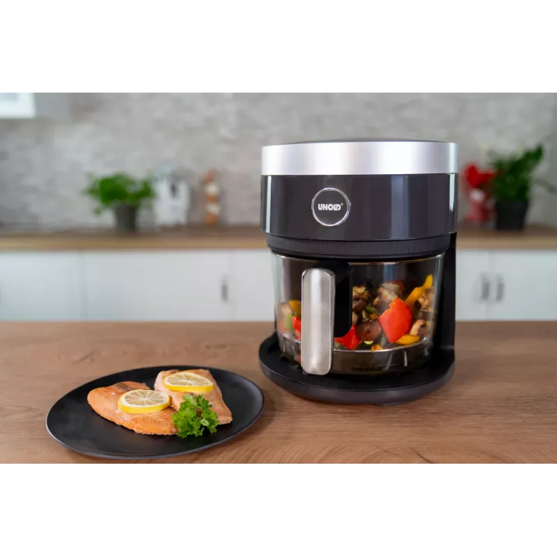 Unold 58695 heteluchtfriteuse enkel 3,5 L standalone 1200 W zwart