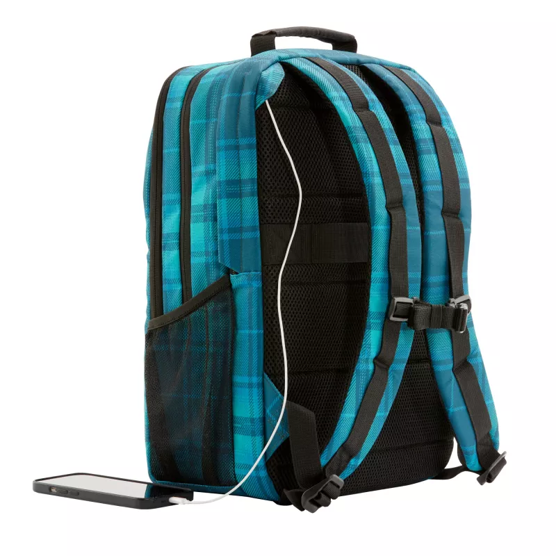 HP Campus XL Tartan Plaid rugzak, 620 g