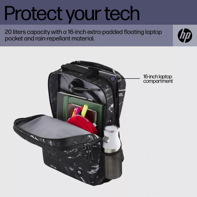 HP Campus XL Tartan Plaid rugzak, 620 g