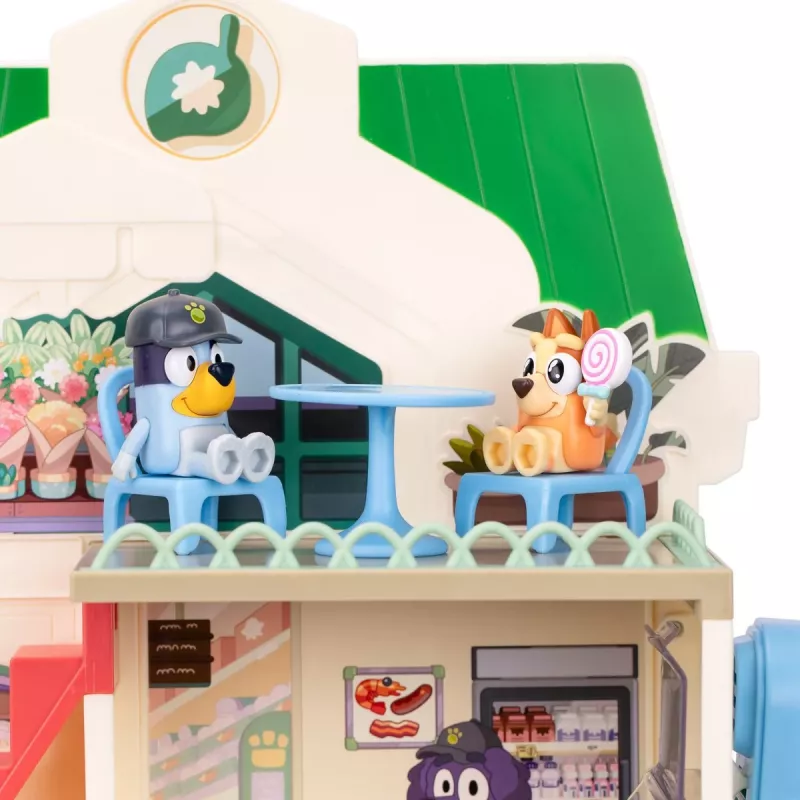 Speelset Polesie MS18918 – Bluey-thema winkelset, met geluid, AAA-batterij, vanaf 3 jaar