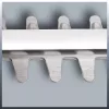 Einhell GE-CH 1846 Li Kit accuheggenschaar, 18 V, 2,0 Ah li-ionaccu, dubbel mes, 52 cm snijlengte, rood/zwart