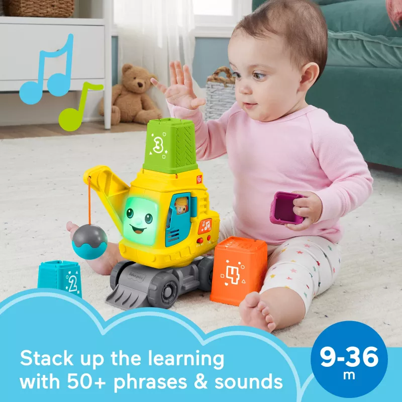 Mattel Count & Stack kraan behendigheidsspel
