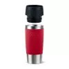 EMSA Travel Mug Classic N2020400 reisbeker 360 ml zwart, rood, RVS