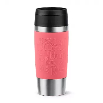 EMSA Travel Mug Classic 360 ml koraal RVS reisbeker