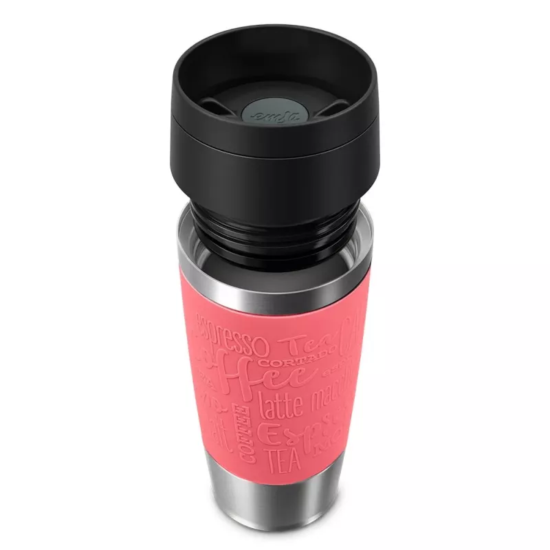 EMSA Travel Mug Classic 360 ml koraal RVS reisbeker