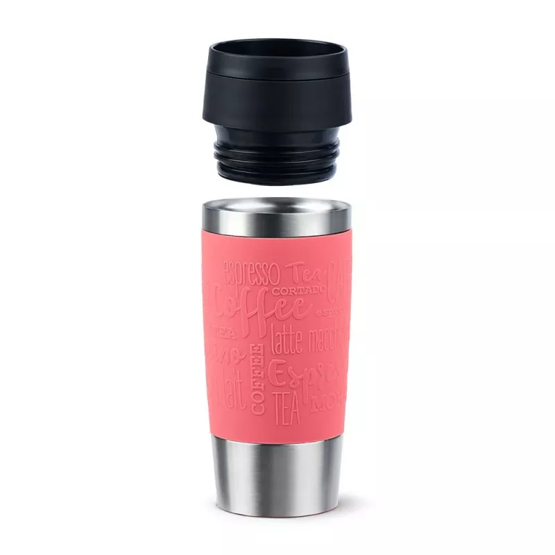EMSA Travel Mug Classic 360 ml koraal RVS reisbeker