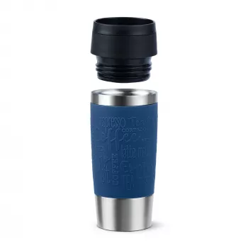 EMSA Travel Mug Classic N2020300 reisbeker 360 ml zwart, blauw, RVS