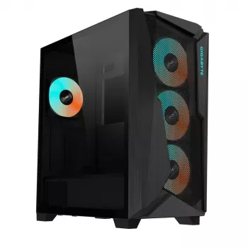 GIGABYTE C301 GLASS midi tower zwart