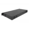 DeLOCK 19 inch glasvezel-HD-patchpanel 1U zwart metaal rackmontage