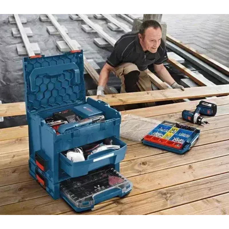 Bosch 1 600 A01 9YY opbergbox-accessoire zwart scheidingswandset