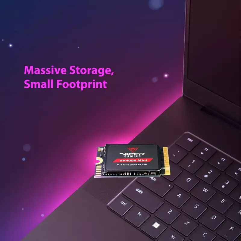 SSD Patriot Memory 1 TB M.2 PCI Express 4.0 NVMe VP4000 Mini