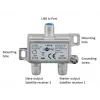 Kabelsplitter Goobay SAT Priority Splitter