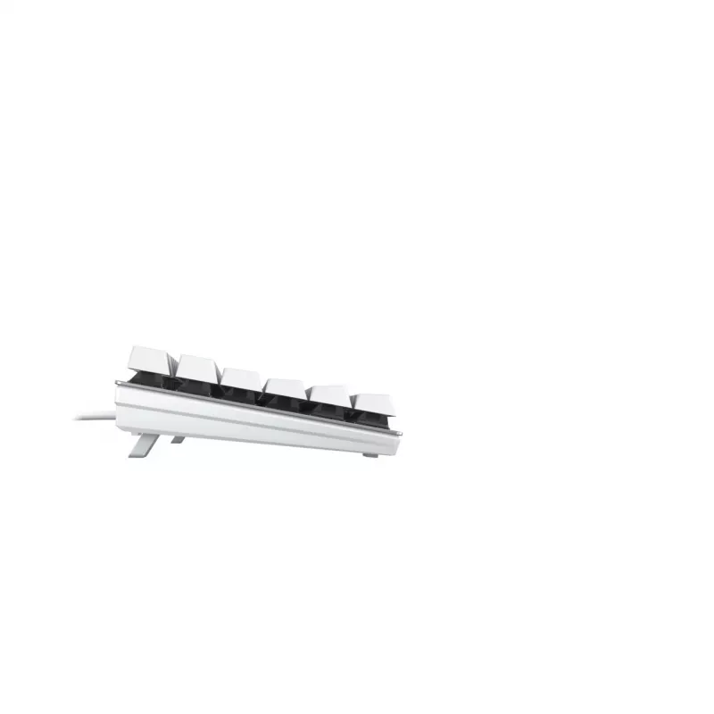 CHERRY KC 200 MX toetsenbord universeel USB QWERTZ Duits zilver, wit