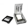 Icy Dock MB982SP-1S 2,5 naar 3,5 inch SATA SSD/HDD-adapter, zilver