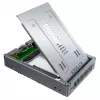 Icy Dock MB982SP-1S 2,5 naar 3,5 inch SATA SSD/HDD-adapter, zilver