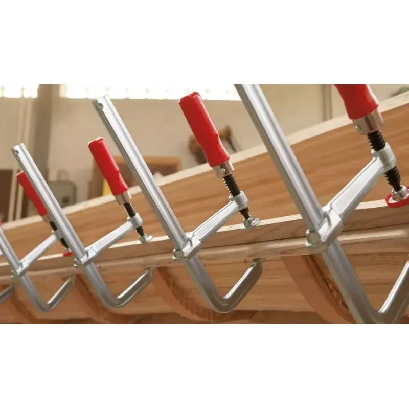 F-schroefklem BESSEY GS30 30 cm aluminium rood