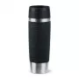 EMSA Travel Mug Waves Grande 500 ml zwart, roestvrij staal