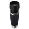 EMSA Travel Mug Waves Grande 500 ml zwart, roestvrij staal