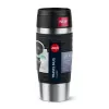 EMSA Travel Mug Waves 360 ml zwart roestvrij staal reisbeker