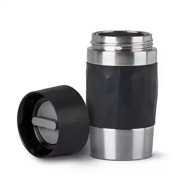 Container EMSA N21601 0,3 ml zwart roestvrij staal