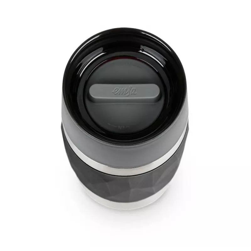 Thermosbeker EMSA N21601 0,3 l, zwart, roestvrij staal