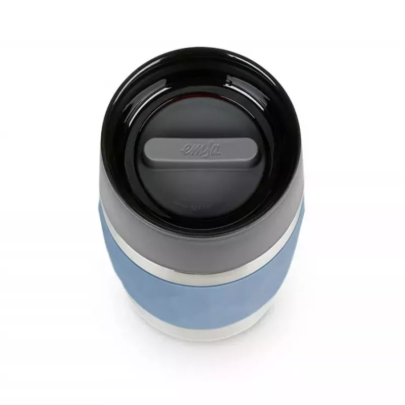 EMSA N21602 thermosbeker 0,3 l blauw, roestvrij staal