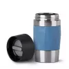 EMSA N21602 thermosbeker 0,3 l blauw, roestvrij staal