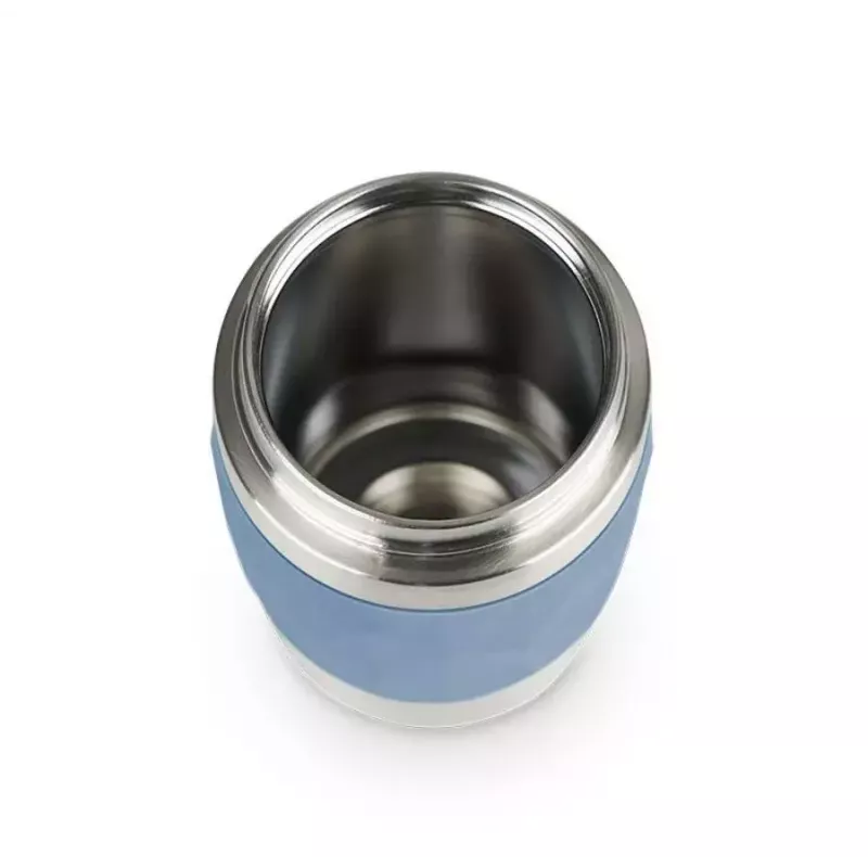 EMSA N21602 thermosbeker 0,3 l blauw, roestvrij staal