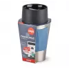 EMSA N21602 thermosbeker 0,3 l blauw, roestvrij staal