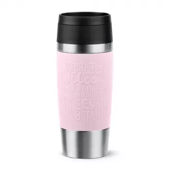 EMSA Travel Mug Classic 360 ml roze roestvrijstalen reisbeker