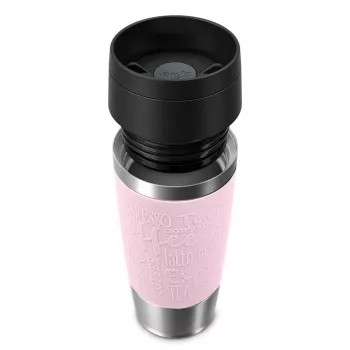 EMSA Travel Mug Classic 360 ml roze roestvrijstalen reisbeker