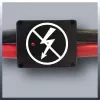 Krokodillenklemmen Einhell BT-BO 25/1 A LED SP 3,5 m rood/zwart