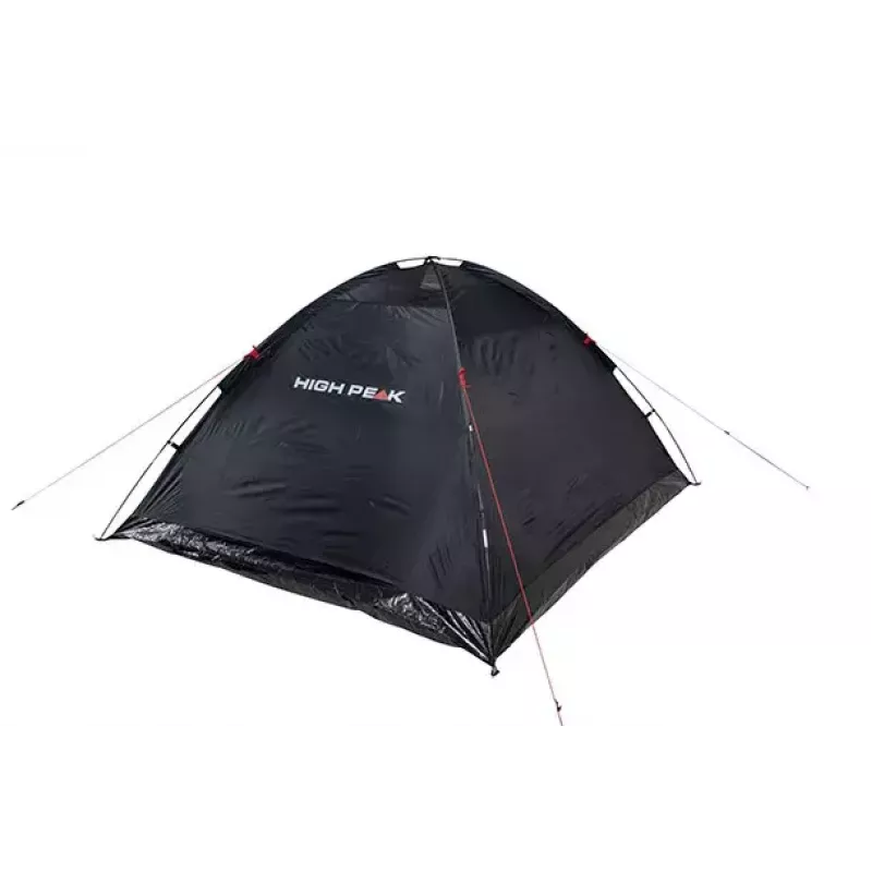Koepeltent High Peak Monodome XL 4 personen zwart