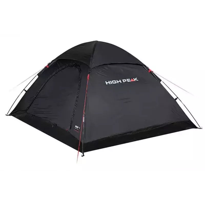 Koepeltent High Peak Monodome XL 4 personen zwart