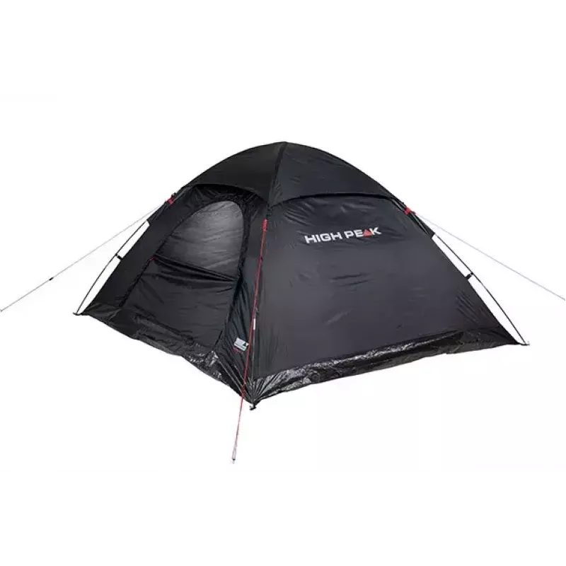 Koepeltent High Peak Monodome XL 4 personen zwart