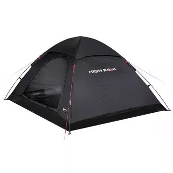Koepeltent High Peak Monodome XL 4 personen zwart
