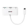 Lindy USB 3.2 Type-C naar HDMI-converter met USB Type-A-poort en Power Delivery