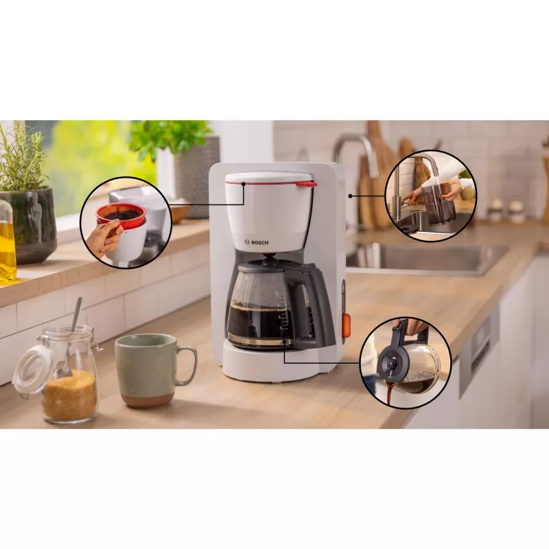 Bosch TKA3M131 koffiezetapparaat manueel filterkoffiezetapparaat 1,25 L