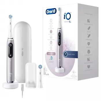 Oral-B iO Series 9n roterende oscillerende tandenborstel voor volwassenen roze