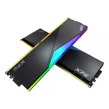 DIMM 32 GB DDR5-8000 (2x 16 GB) dual-kit, geheugen zwart, AX5U8000C3816G-DCLARBK, XPG Lancer RGB, INTEL XMP, AMD EXPO