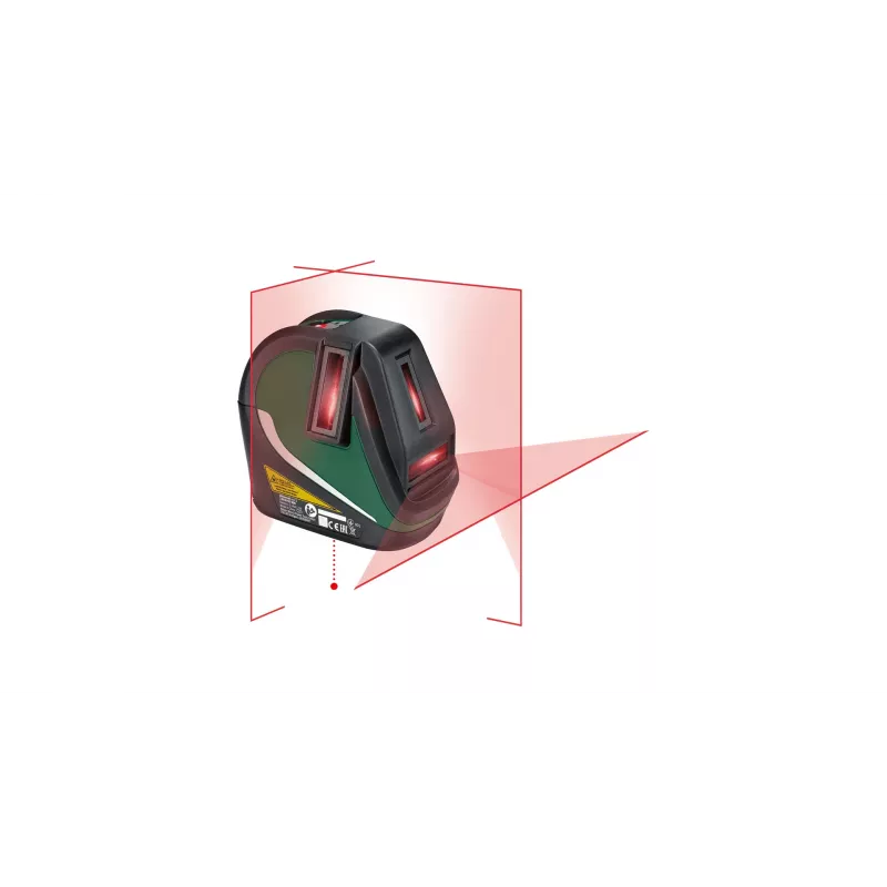 Bosch UniversalLevel 3 Set 0603663905 kruislijnlaser, rode lijnen, 10 m, groen/zwart