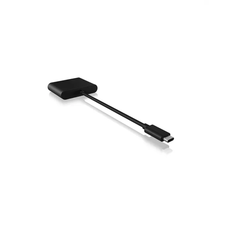 ICY BOX IB-CR301-C3 kaartlezer USB 3.2 Gen 1 (3.1 Gen 1) Type-C zwart