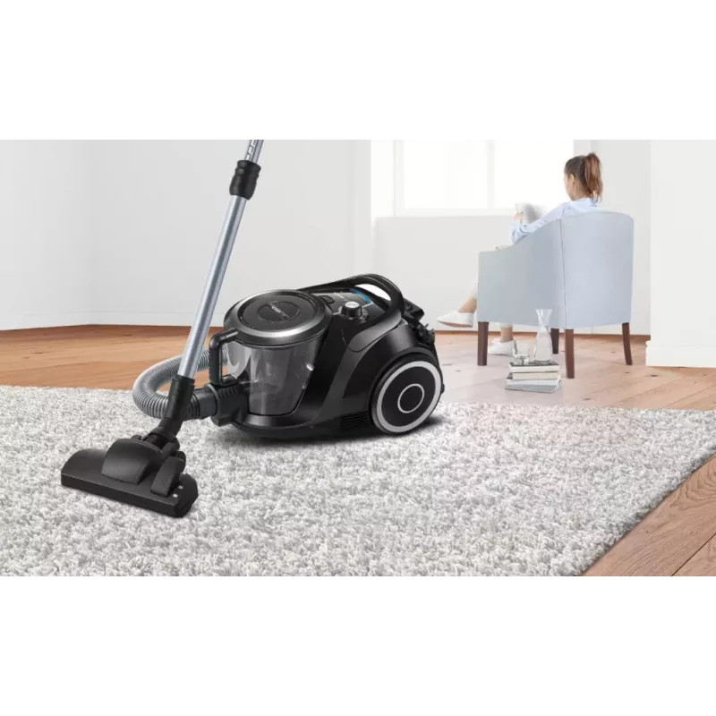 Bosch Serie 6 BGC41XSIL stofzuiger 2,4 L cilinderstofzuiger droog 700 W zakloos