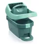 Wissysteem-emmer Leifheit 55076 — ergonomische pers, grote inhoud, groen