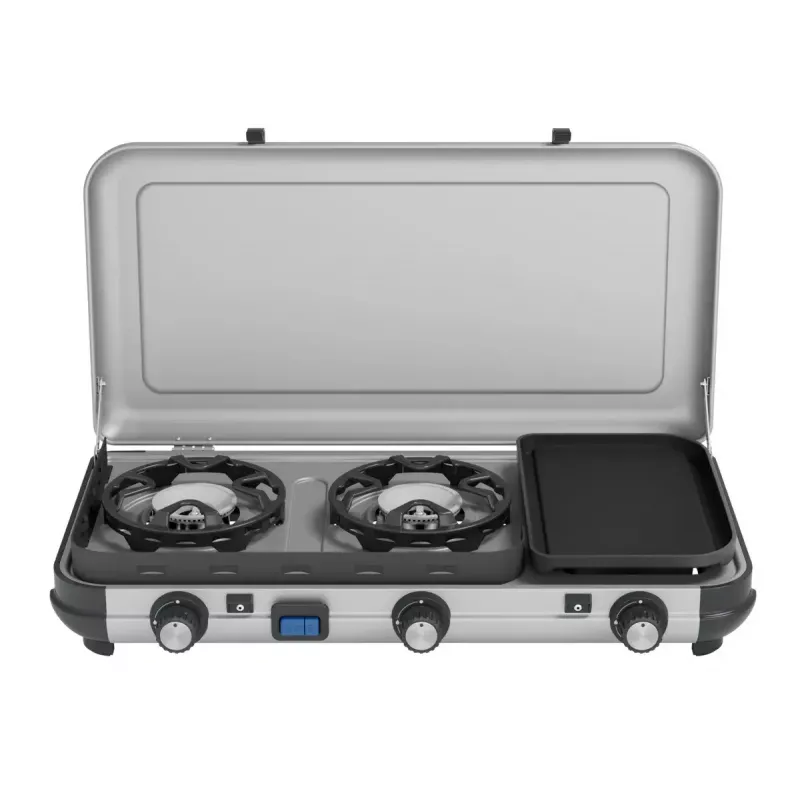 Vloeibare brandstofkoker Campingaz 2 MULTI COOK, 2 kookzones, handmatige regeling