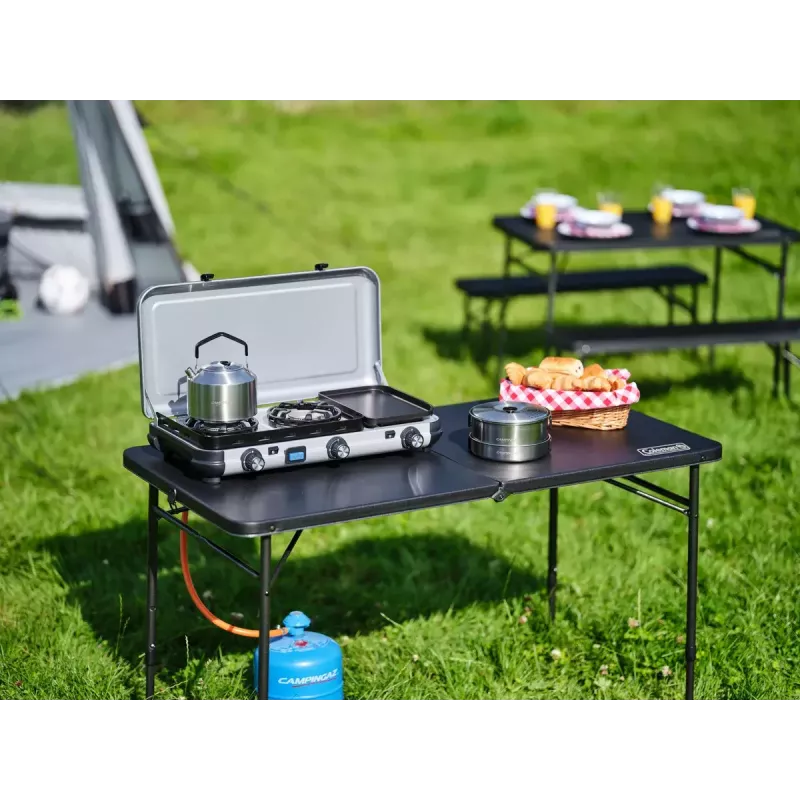 Vloeibare brandstofkoker Campingaz 2 MULTI COOK, 2 kookzones, handmatige regeling