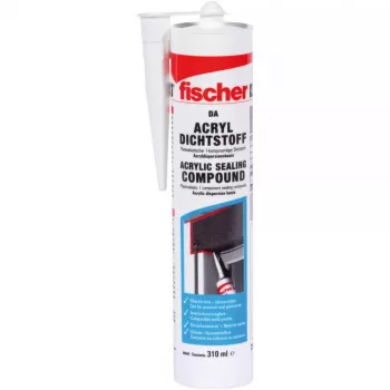 Acryl-dichtmiddel Fischer 053110 310 ml wit