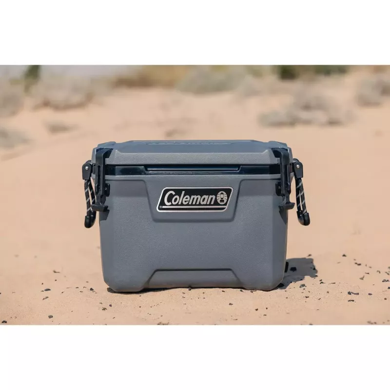 Koelbox Coleman Convoy 55 QT 53 L grijs polyurethaan isolatie