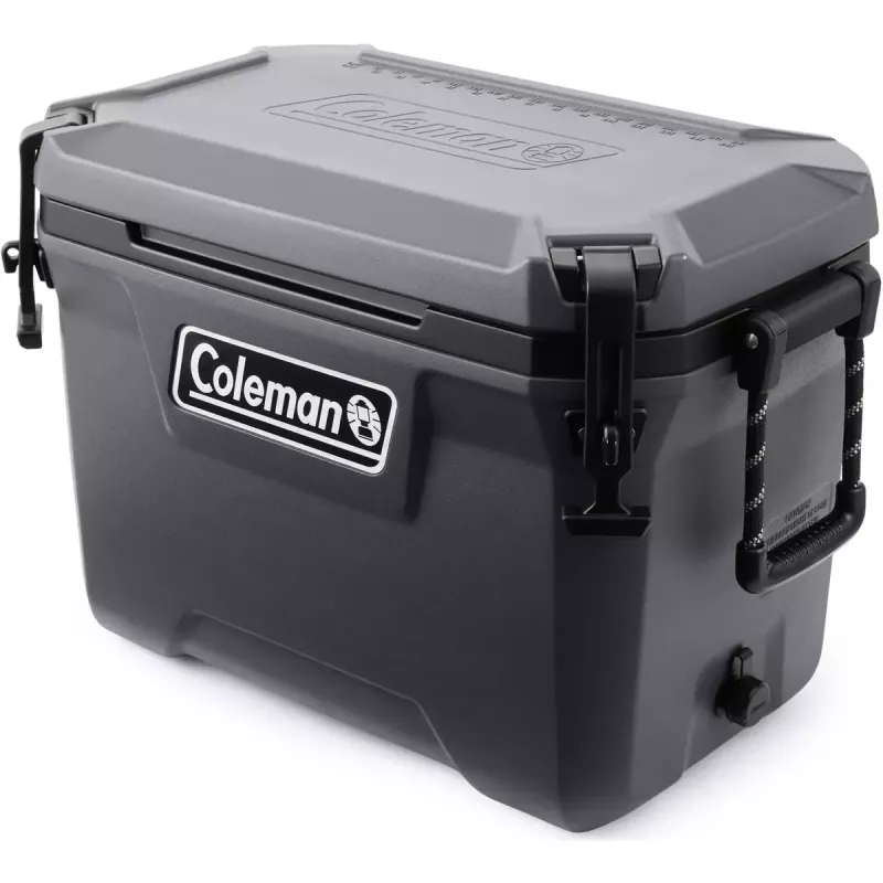 Koelbox Coleman Convoy 55 QT 53 L grijs polyurethaan isolatie